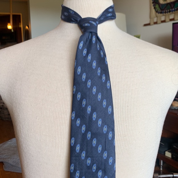 TED LAPIDUS PARIS CRAVATTE 100% SILK NECKTIE - Picture 4 of 12